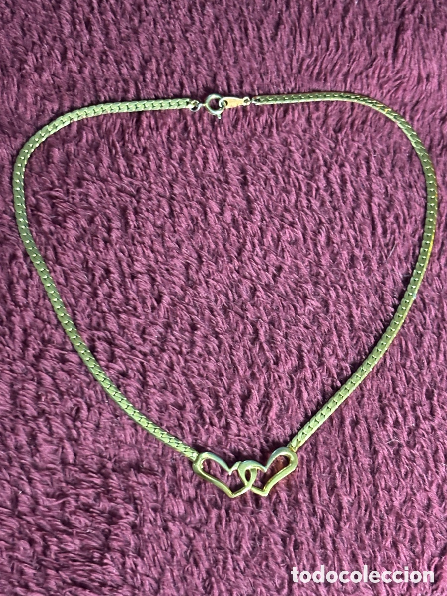 Joyeria: Gargantilla metal dorado - Foto 3