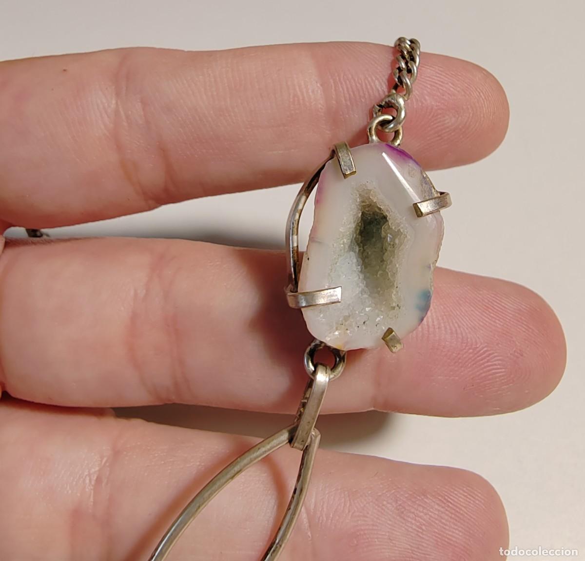 Joyeria: Gargantilla Plata de Ley y Drusas de &Aacute;gata - Foto 5