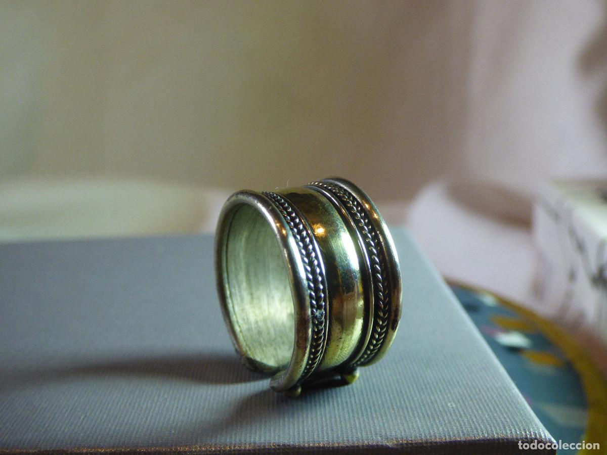 Joyeria: Anillo de Nepal-Tibet.Bronce . - Foto 5