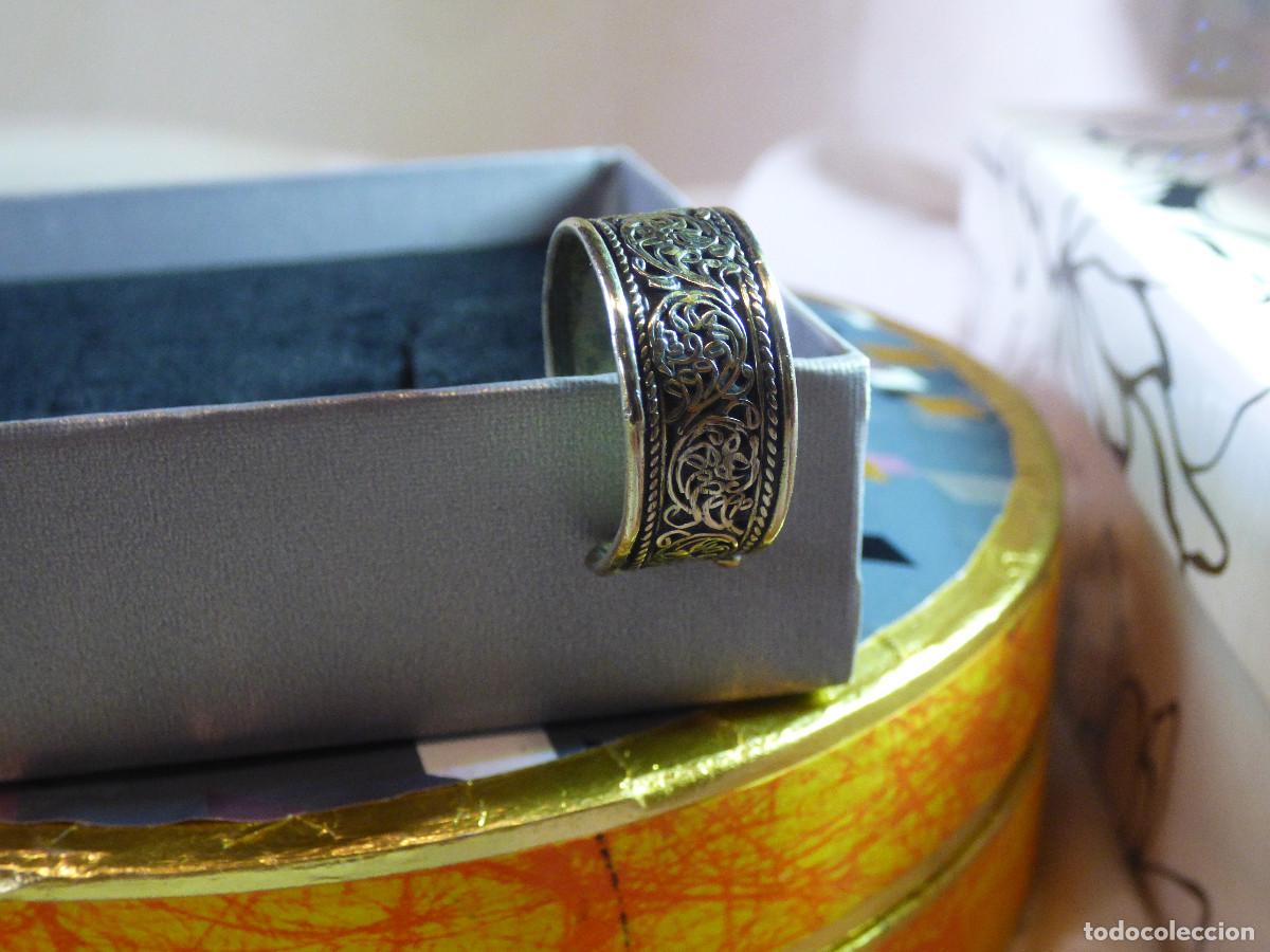Joyeria: Anillo de Nepal-Tibet.Bronce . - Foto 4