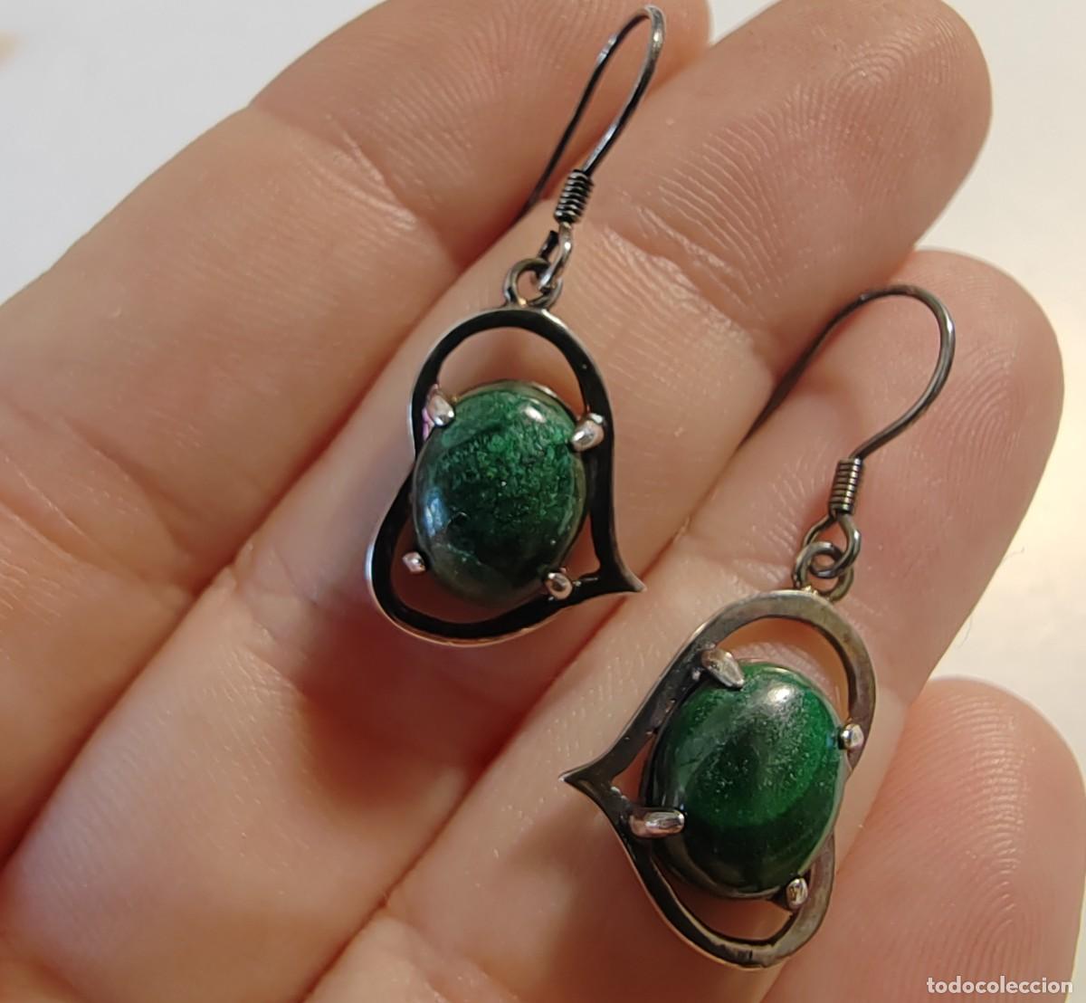 Joyeria: Pendientes Plata de Ley y Crisocolas - Foto 3