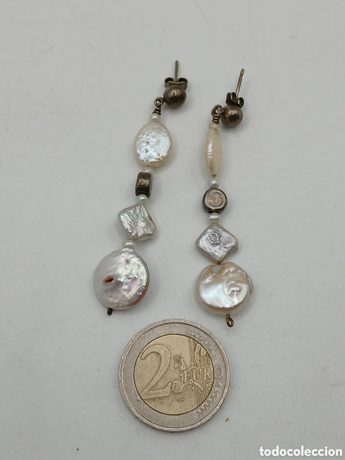 Joyeria: Pendientes plata 925mls y perlas - Foto 4