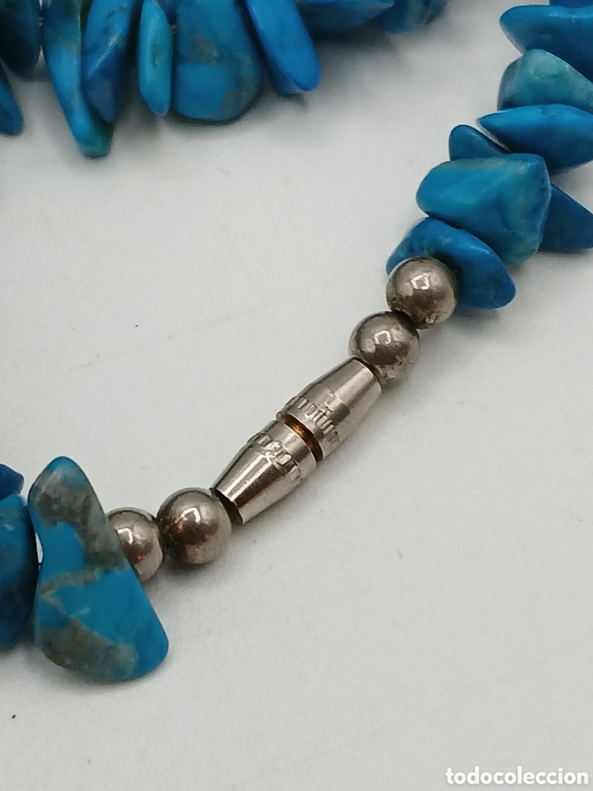 Joyeria: Collar turquesa cierre met&aacute;lico - Foto 6