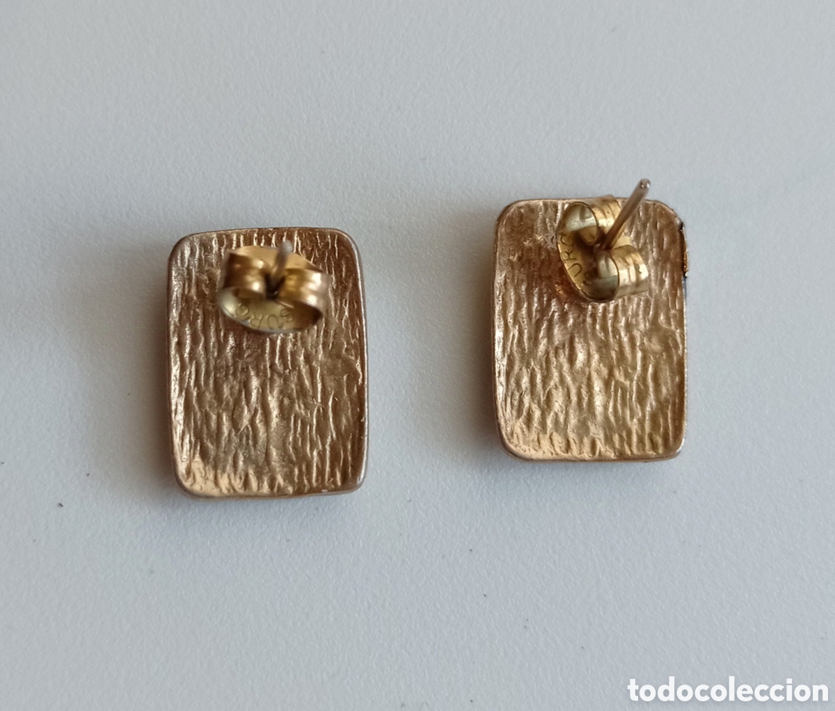 Joyeria: ⚜️PENDIENTES VINTAGE CON ROSTRO DE DAMA - Foto 4
