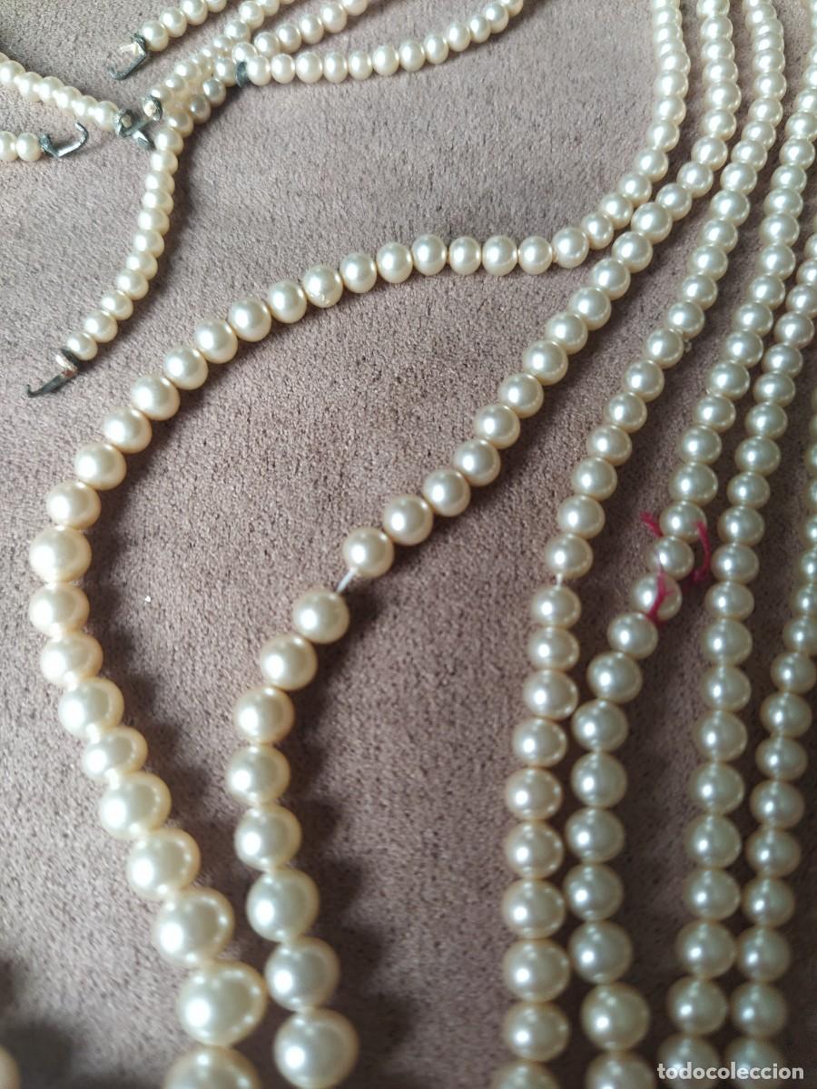 Joyeria: Lote 14 collares de perlas para reparar - Foto 9