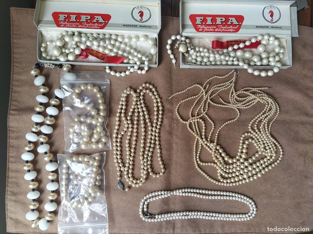 Joyeria: Lote 14 collares de perlas para reparar - Foto 10