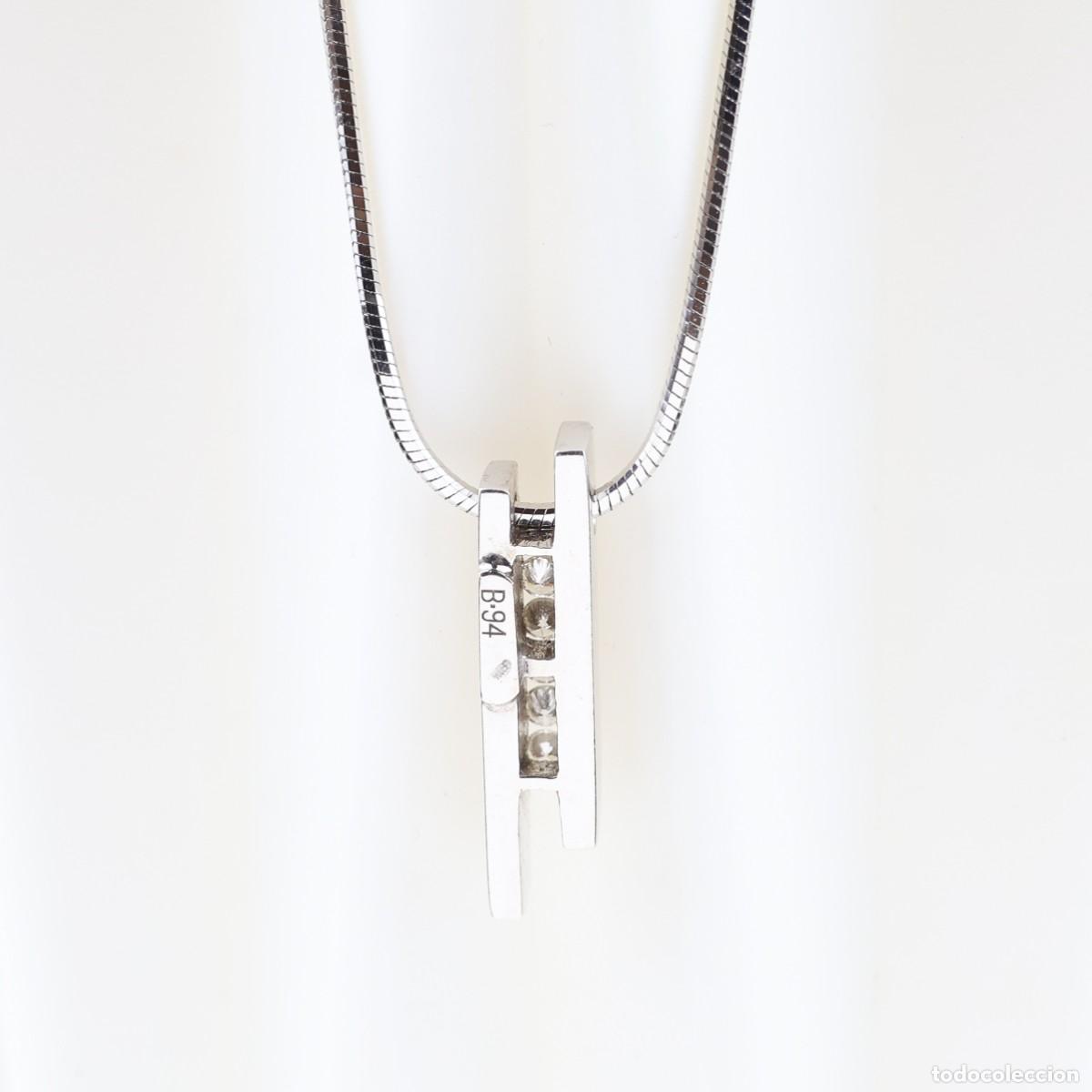 Joyeria: Gargantilla oro blanco con diamantes - Foto 3