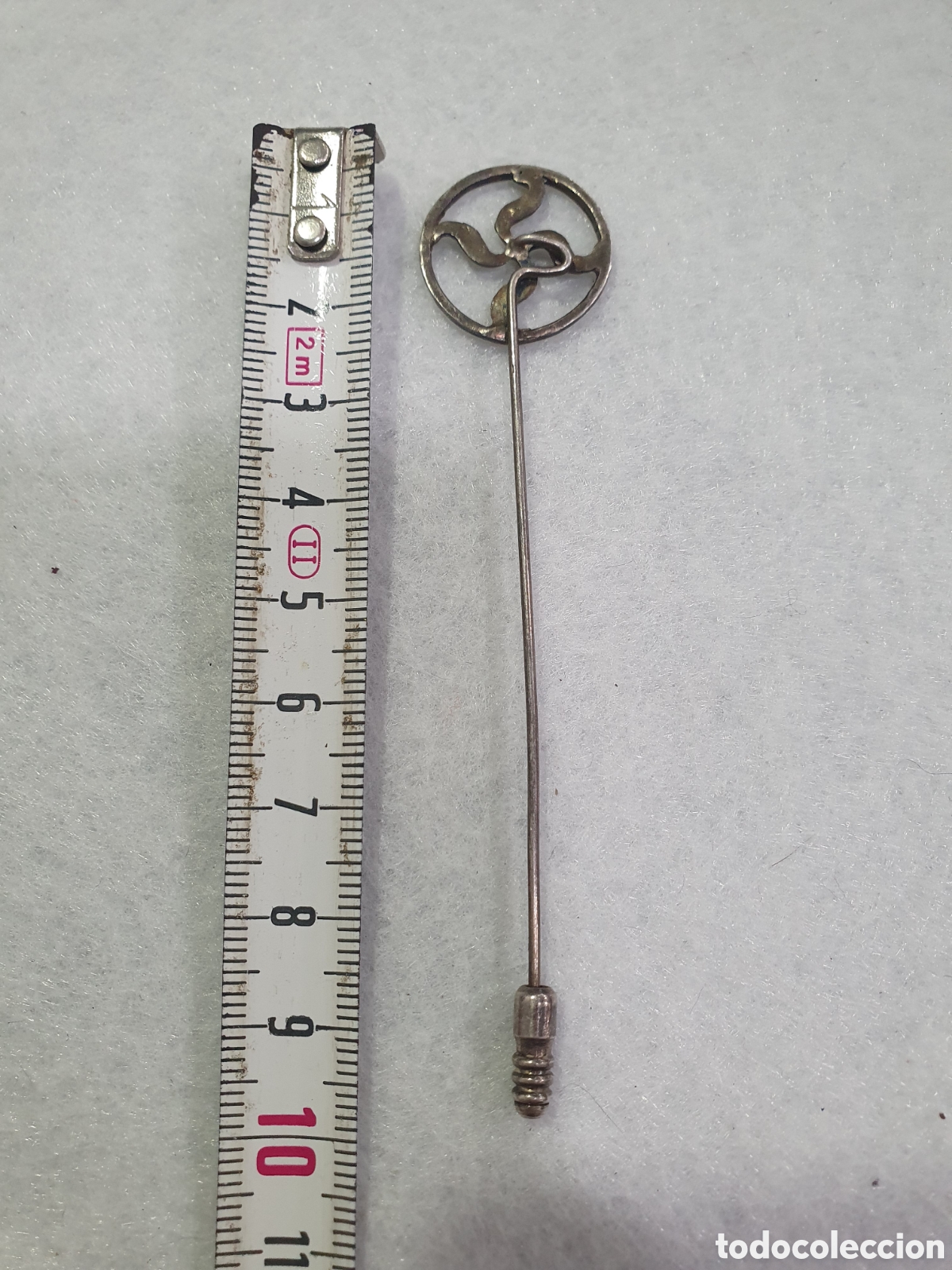 Joyeria: Aguja de solapa plata de ley. (L47) - Foto 2