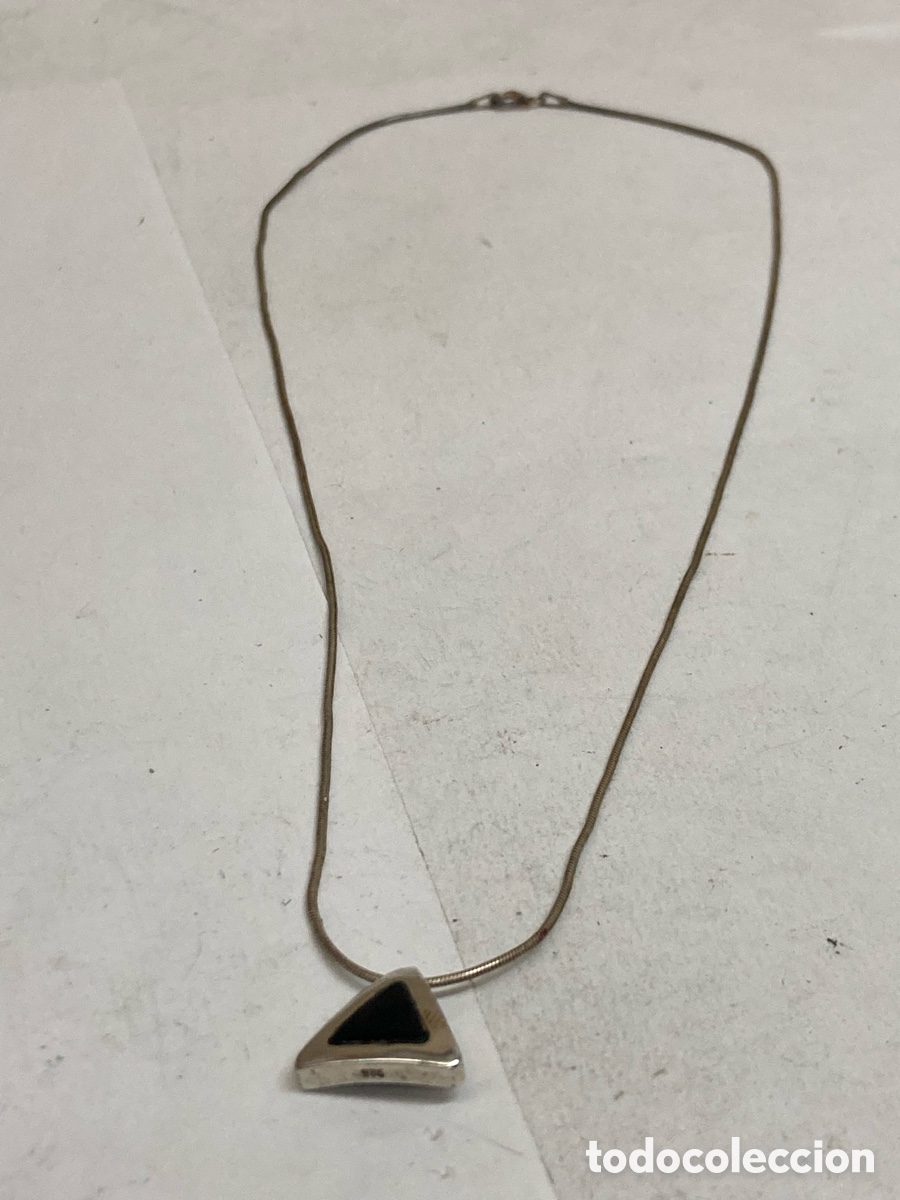 Joyeria: Cadena y colgante de plata CC194 - Foto 1