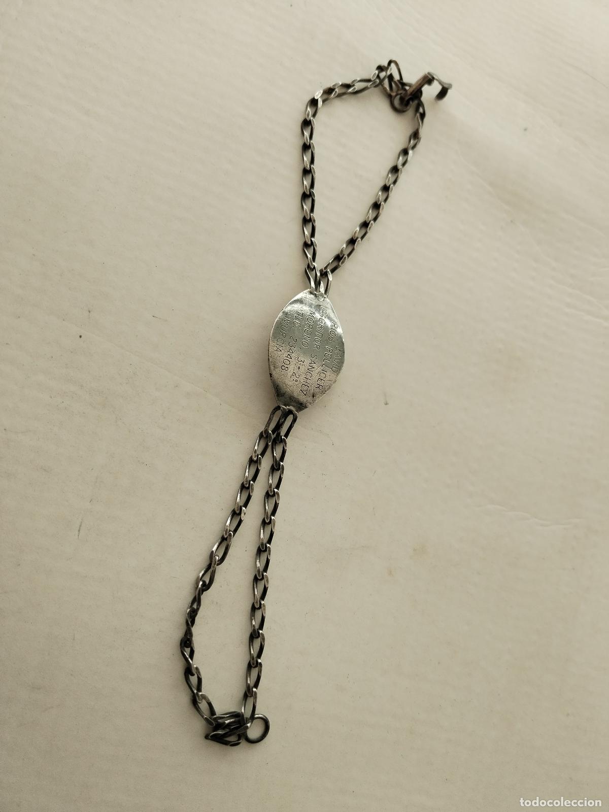 Joyeria: pulsera esclava doble cadena en plata de ley - Foto 6
