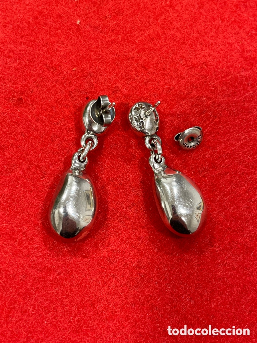 Joyeria: Pendientes en plata de ley de la marca &ldquo;Uno de 50&rdquo;. - Foto 3