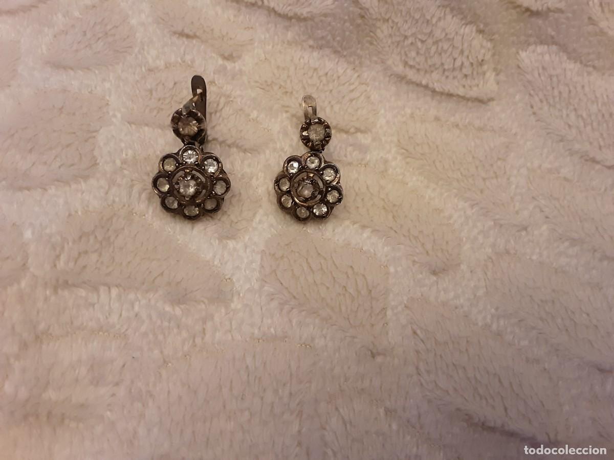 Joyeria: Antiguos pendientes colgantes - Foto 3
