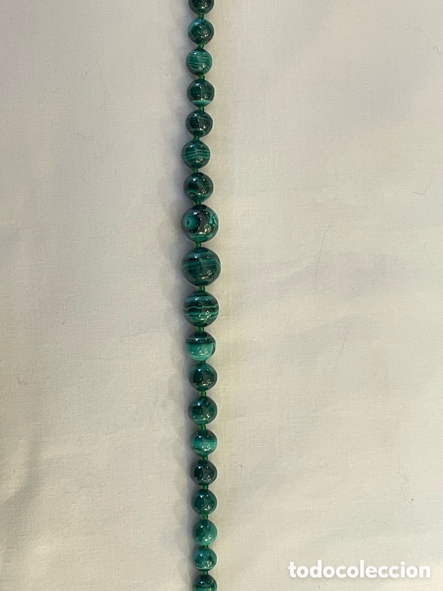 Joyeria: Collar de Malaquita natural. - Foto 11