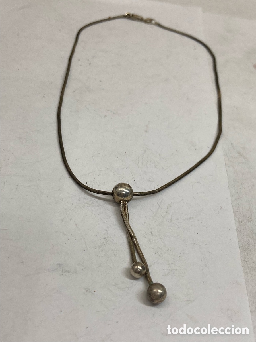 Joyeria: Cadena y colgante de plata CC128 - Foto 1