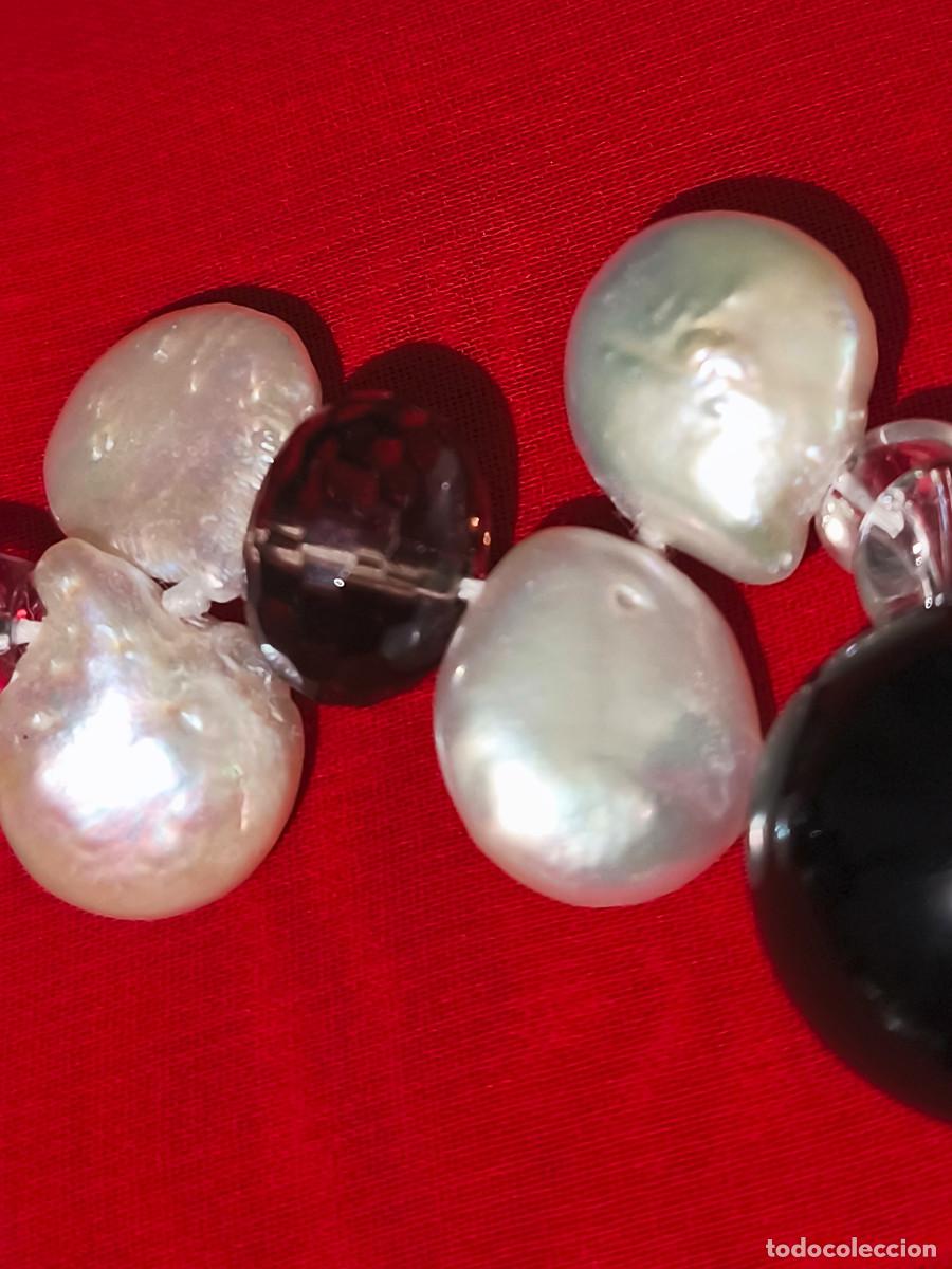 Joyeria: GRAN COLLAR DE ONIX Y PERLAS BARROCAS - 125 CMS. REF. W - Foto 13