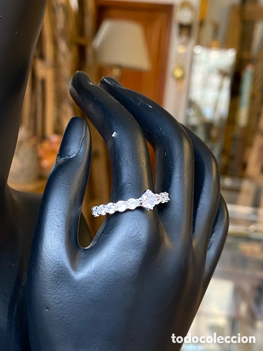 Joyeria: Sortija plata 925 y circonitas - Foto 2