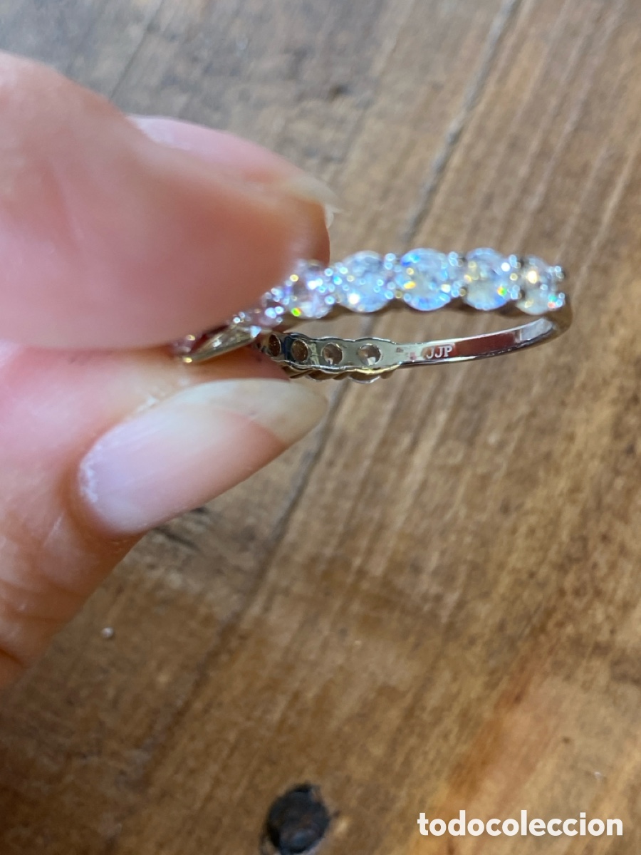 Joyeria: Sortija plata 925 y circonitas - Foto 4