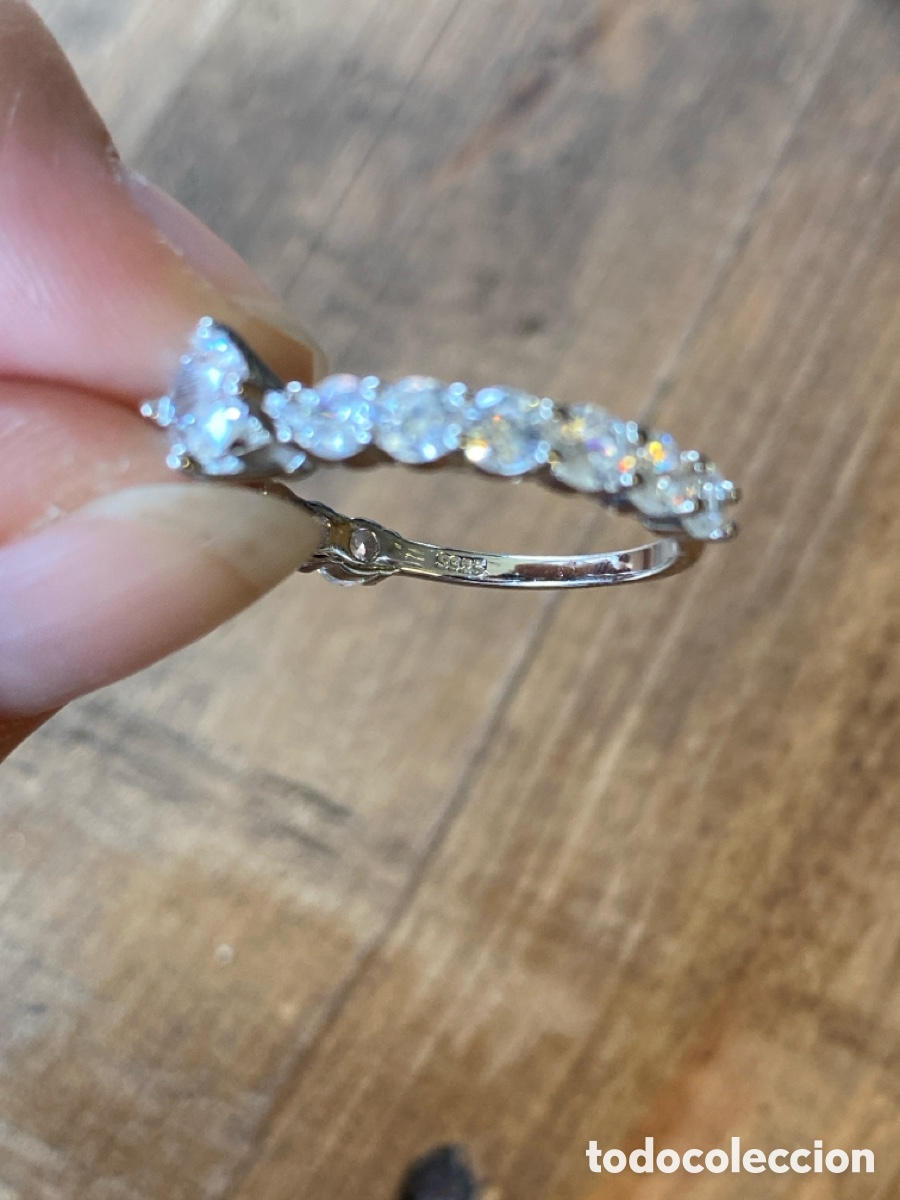 Joyeria: Sortija plata 925 y circonitas - Foto 5