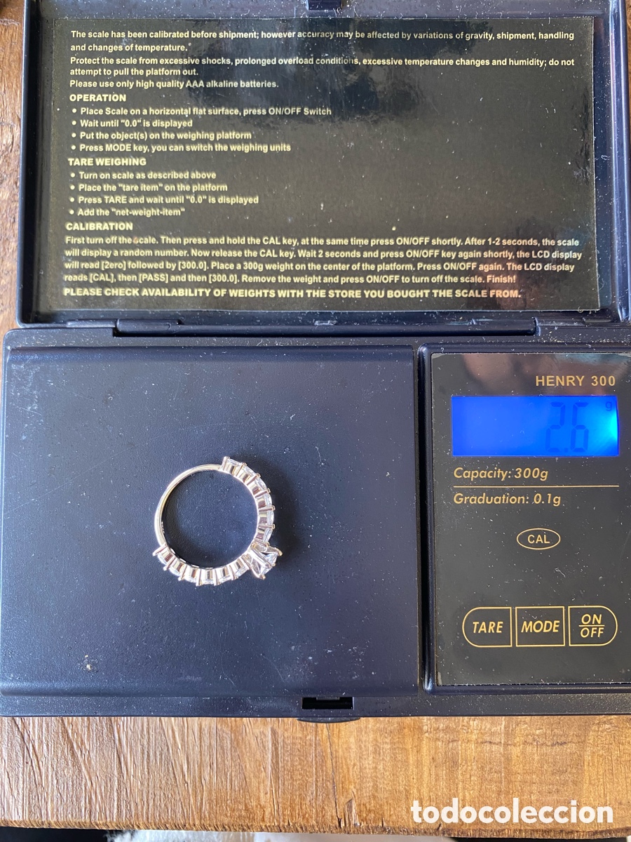 Joyeria: Sortija plata 925 y circonitas - Foto 6