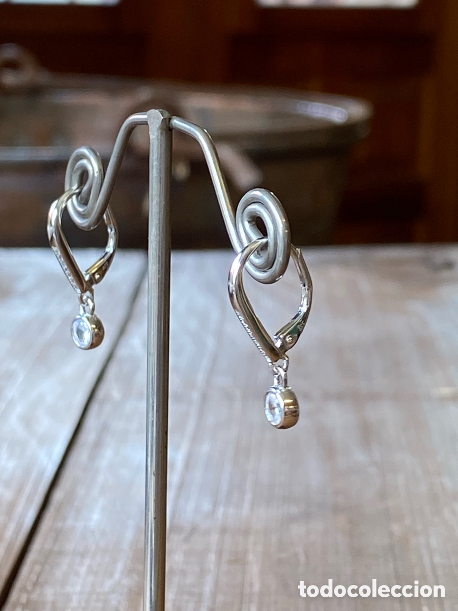 Joyeria: Pendientes colgantes plata 925 - Foto 2