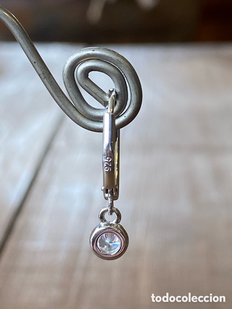 Joyeria: Pendientes colgantes plata 925 - Foto 4