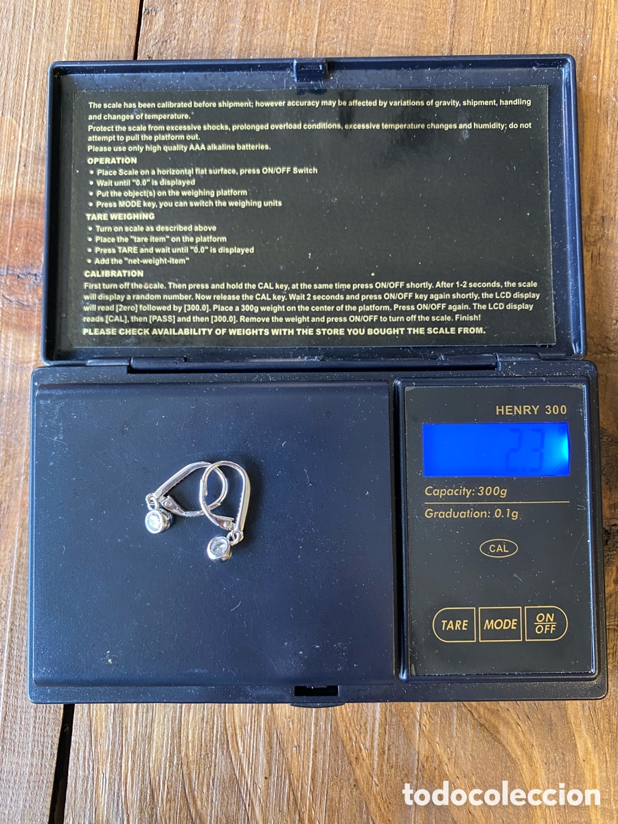 Joyeria: Pendientes colgantes plata 925 - Foto 6