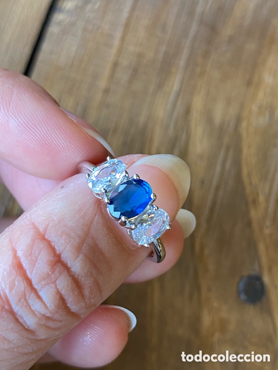 Joyeria: Sortija plata y circonitas - Foto 4