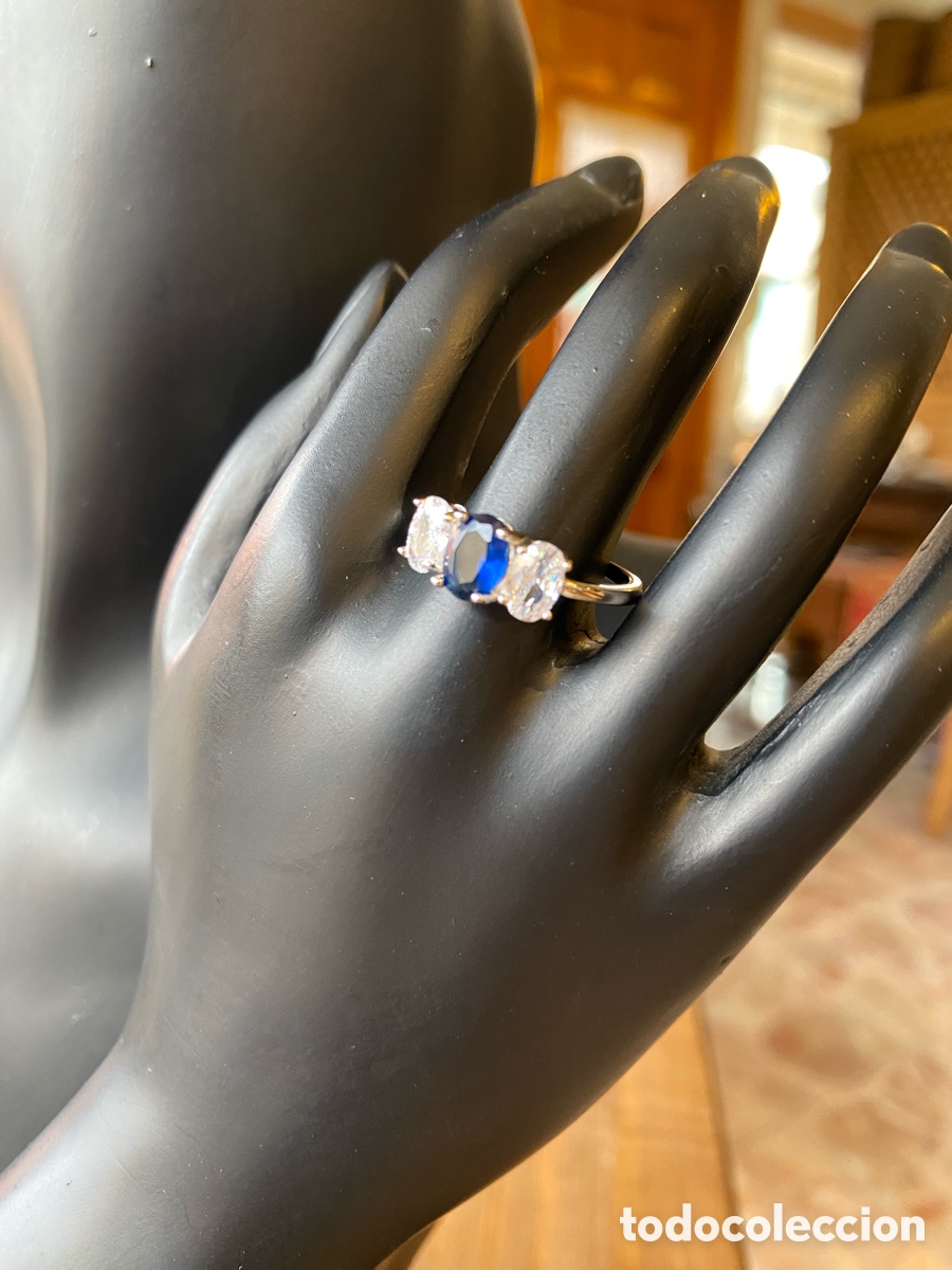 Joyeria: Sortija plata y circonitas - Foto 1