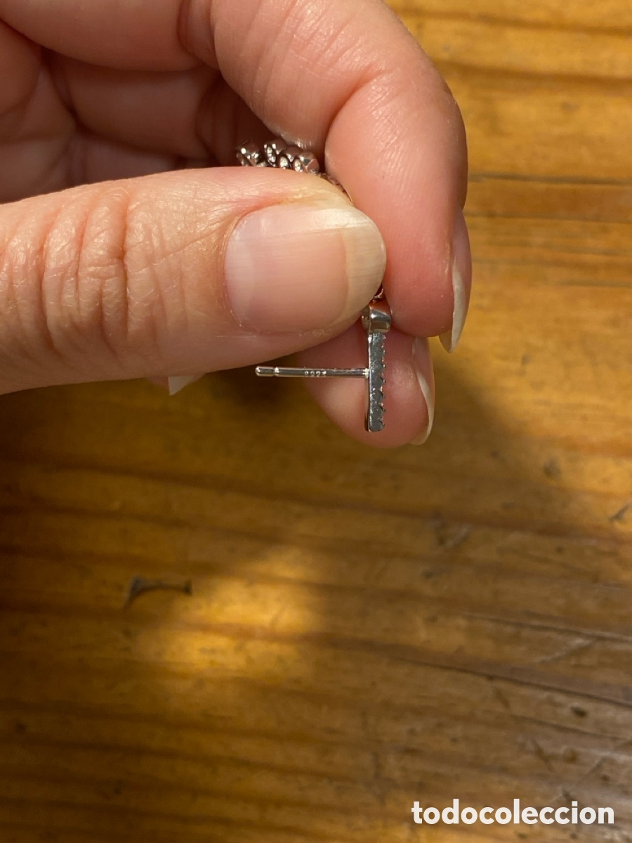 Joyeria: Pendientes largos plata y circonitas - Foto 10
