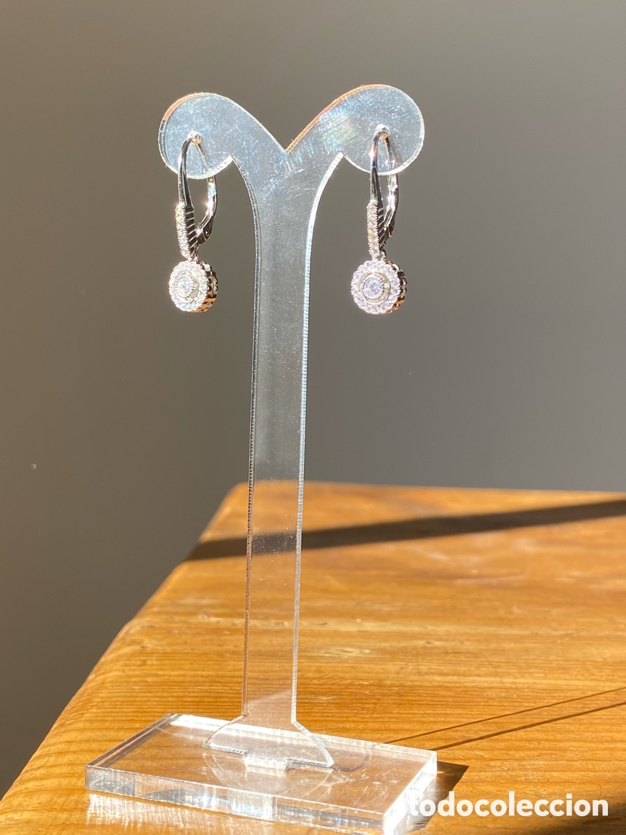 Joyeria: Pendientes art dec&oacute; plata - Foto 3