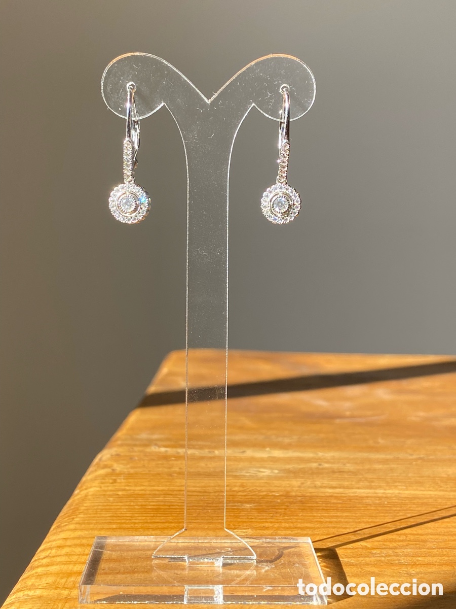 Joyeria: Pendientes art dec&oacute; plata - Foto 4
