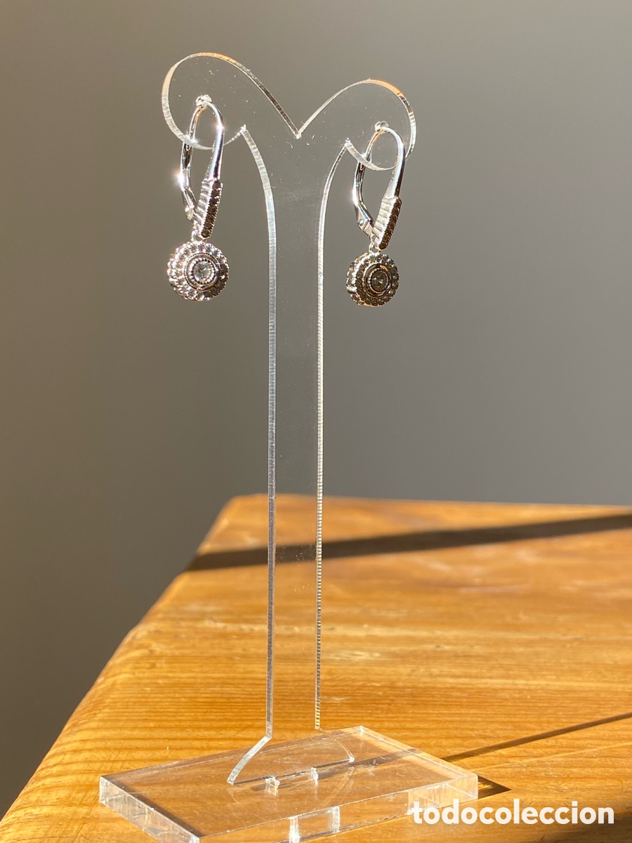 Joyeria: Pendientes art dec&oacute; plata - Foto 5