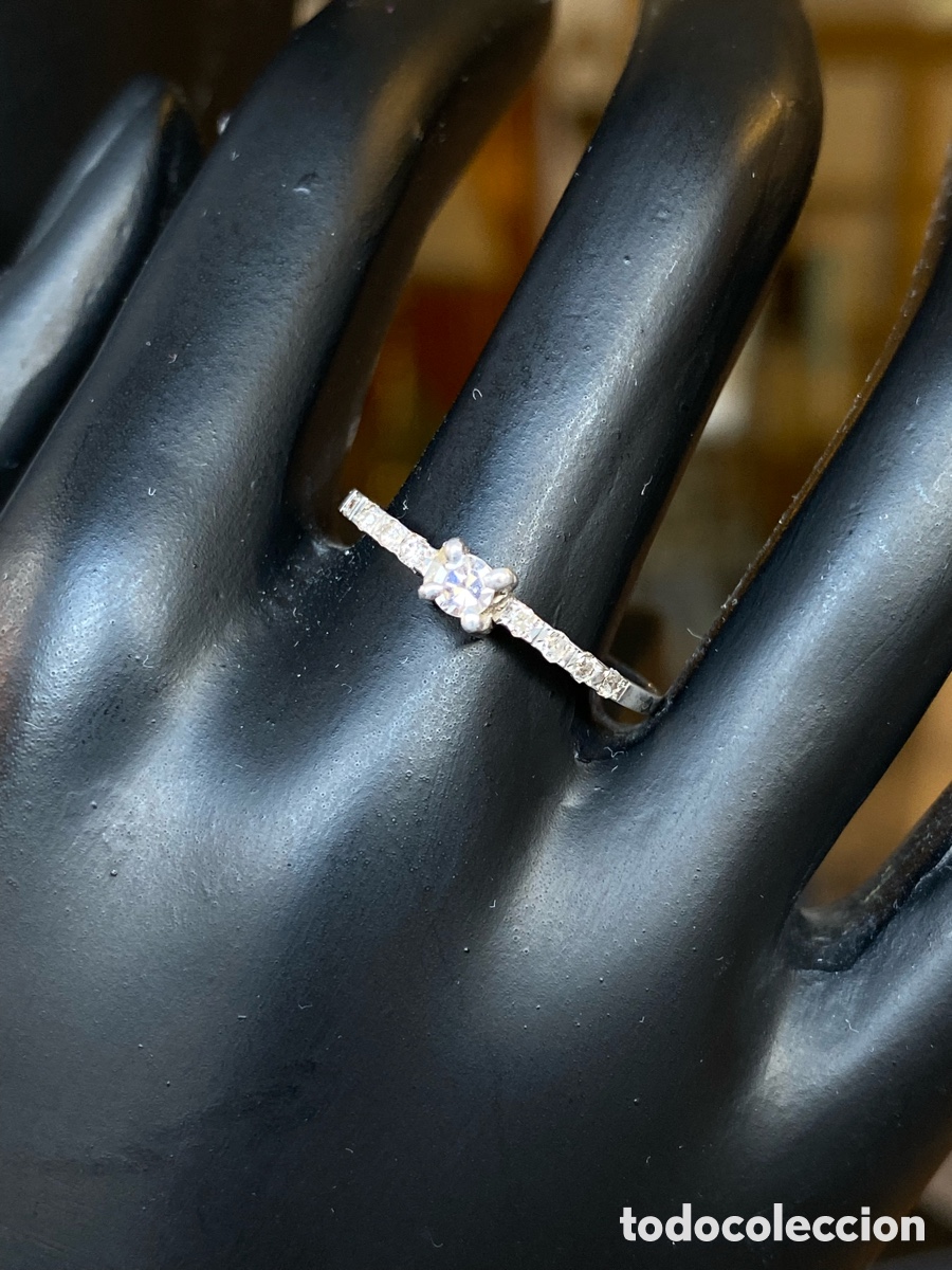 Joyeria: Sortija en oro 18kt y diamantes - Foto 2