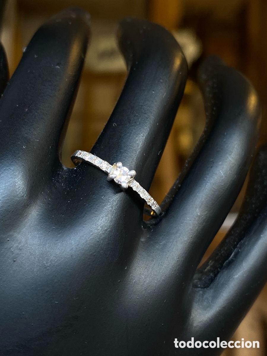 Joyeria: Sortija en oro 18kt y diamantes - Foto 3