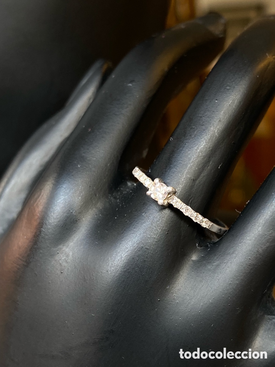 Joyeria: Sortija en oro 18kt y diamantes - Foto 4