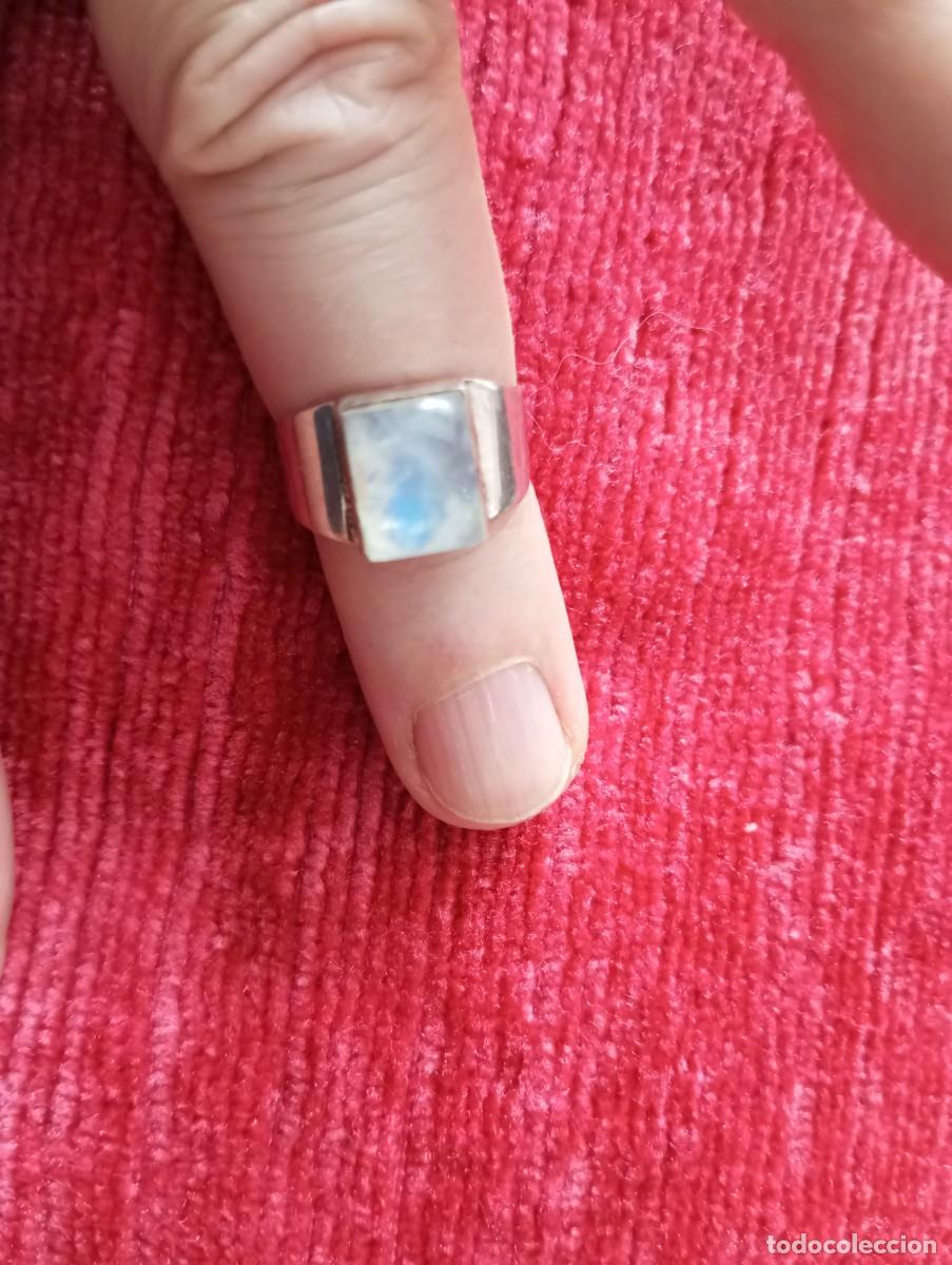Joyeria: SORTIJA DE PLATA CON PIEDRA DE LUNA - Foto 5