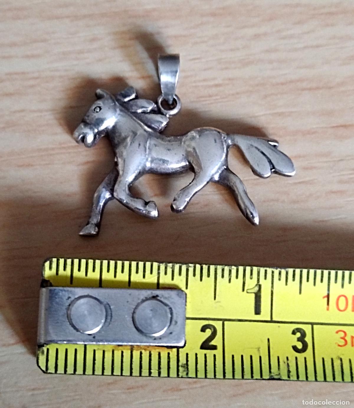Joyeria: Colgante plata de ley, caballo. - Foto 2