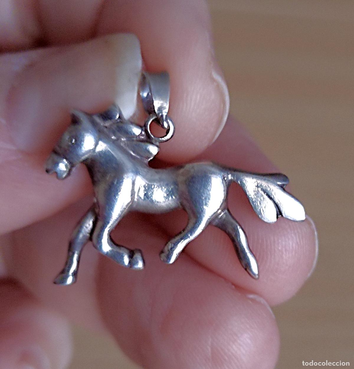 Joyeria: Colgante plata de ley, caballo. - Foto 1