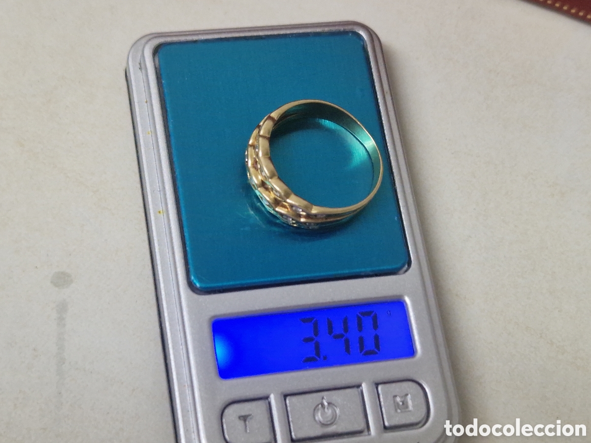 Joyeria: ANILLO DE ORO 18 K CON CIRCONITAS - Foto 8