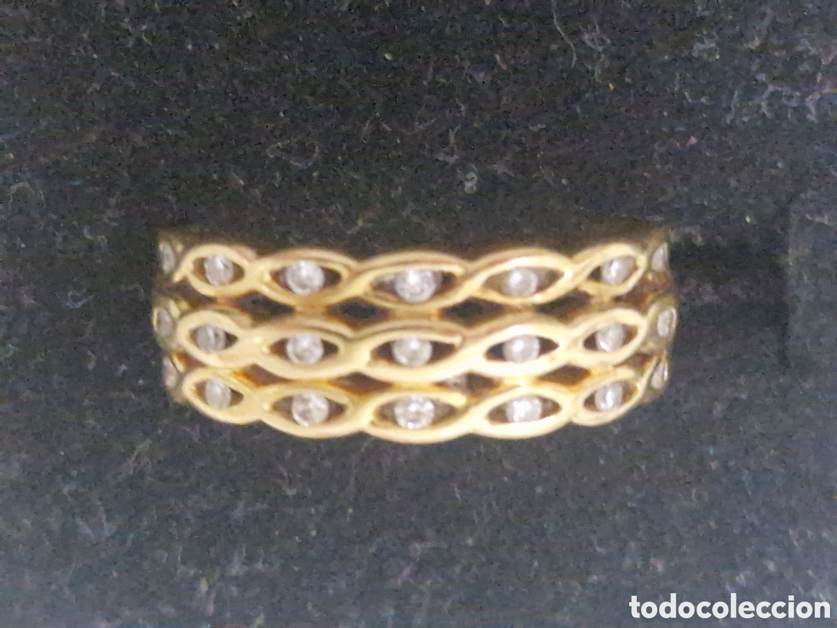 Joyeria: ANILLO DE ORO 18 K CON CIRCONITAS - Foto 11