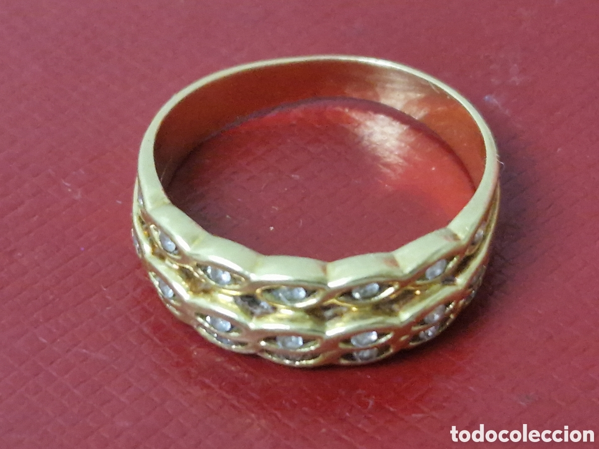 Joyeria: ANILLO DE ORO 18 K CON CIRCONITAS - Foto 13