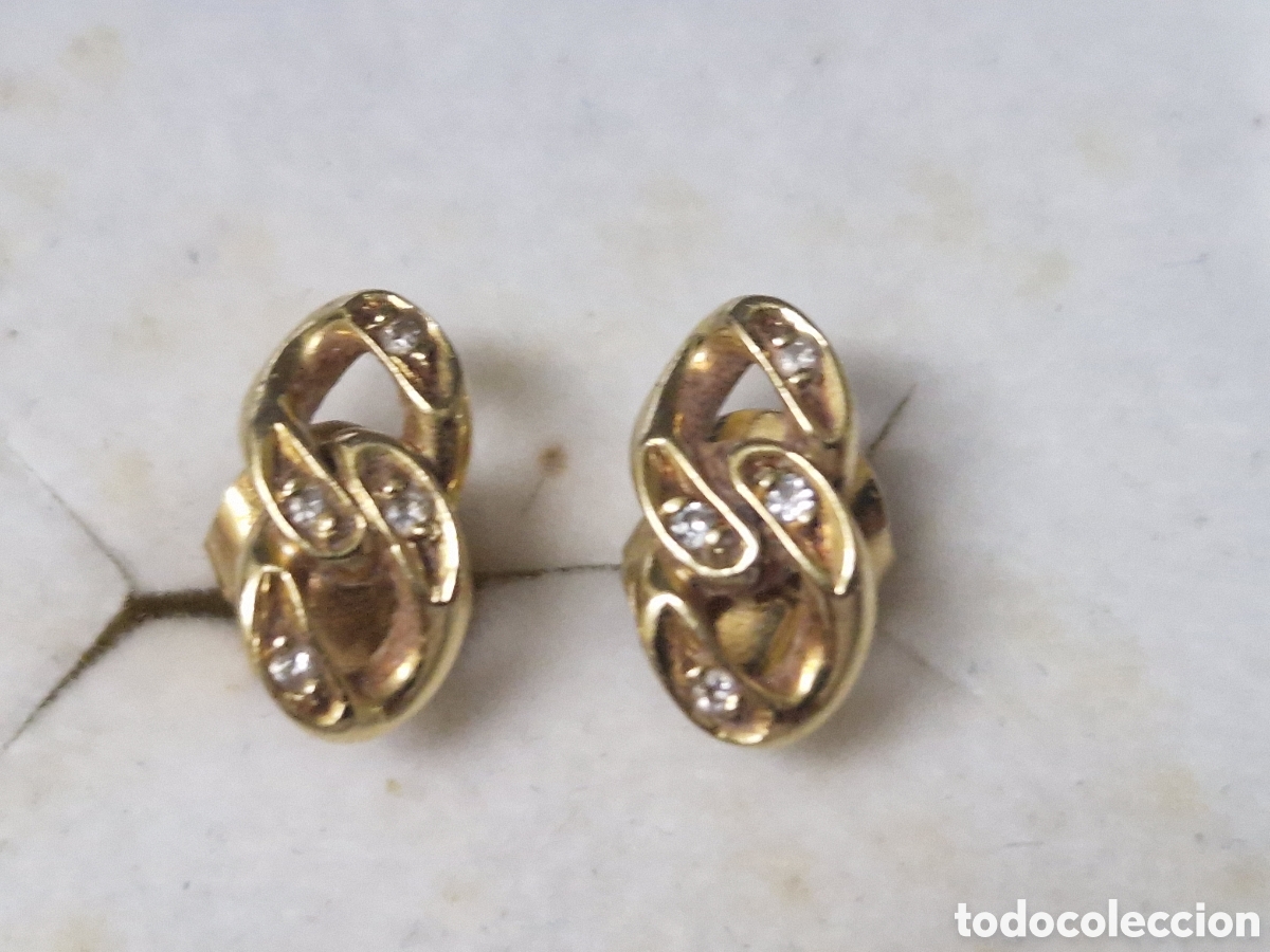 Joyeria: PENDIENTES ORO 18 K Y DIAMANTES - Foto 4
