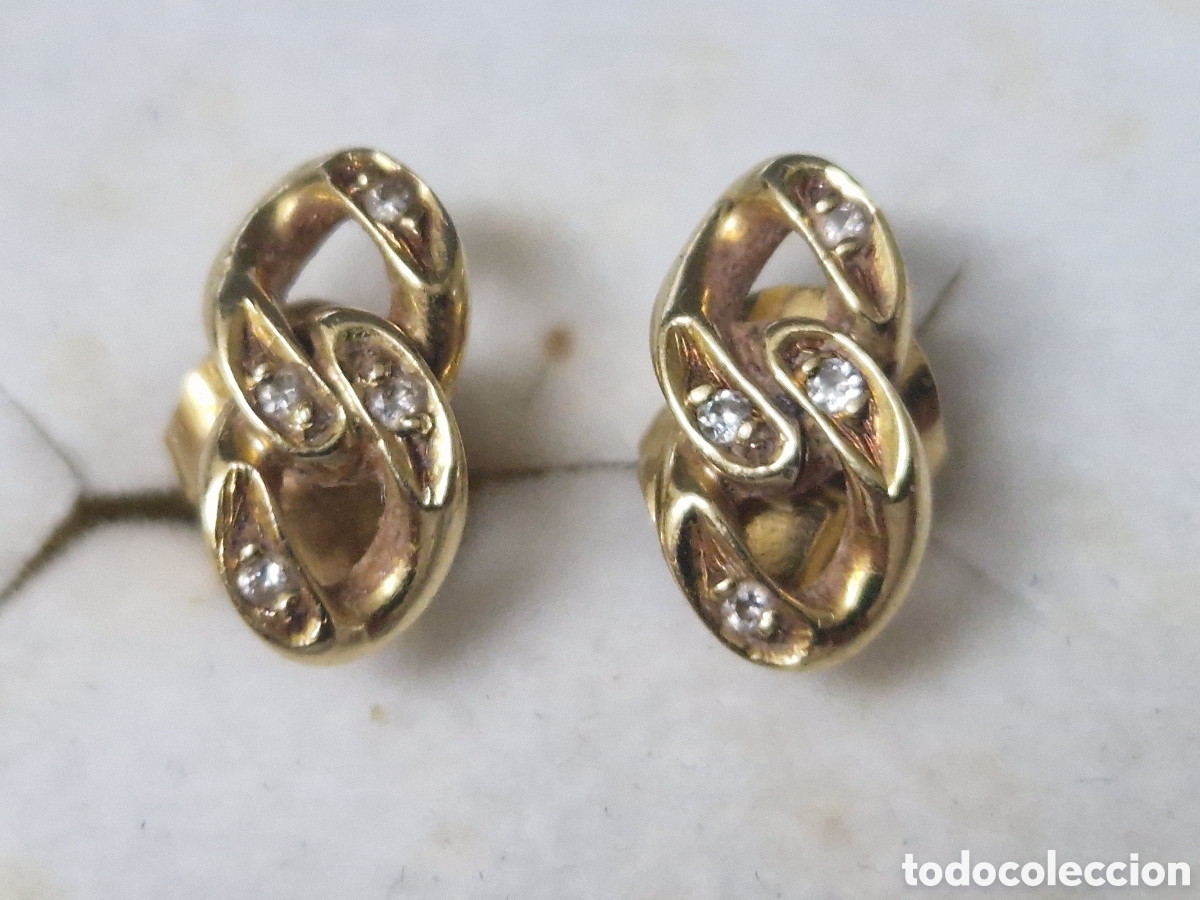 Joyeria: PENDIENTES ORO 18 K Y DIAMANTES - Foto 5