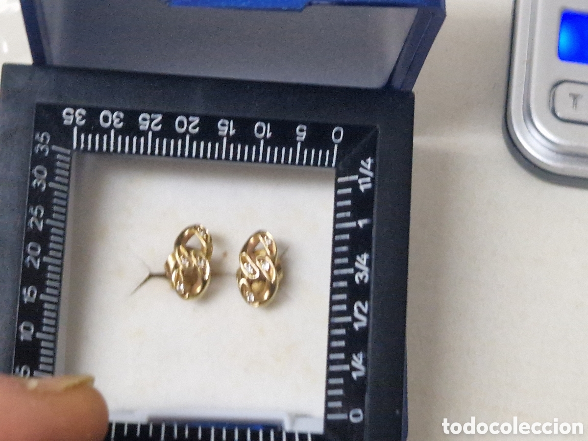 Joyeria: PENDIENTES ORO 18 K Y DIAMANTES - Foto 6