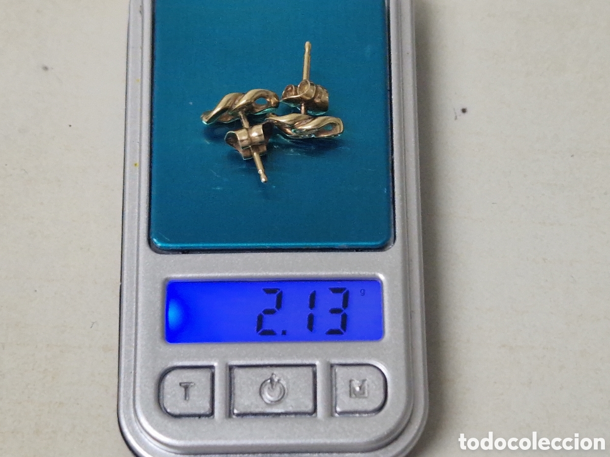 Joyeria: PENDIENTES ORO 18 K Y DIAMANTES - Foto 7