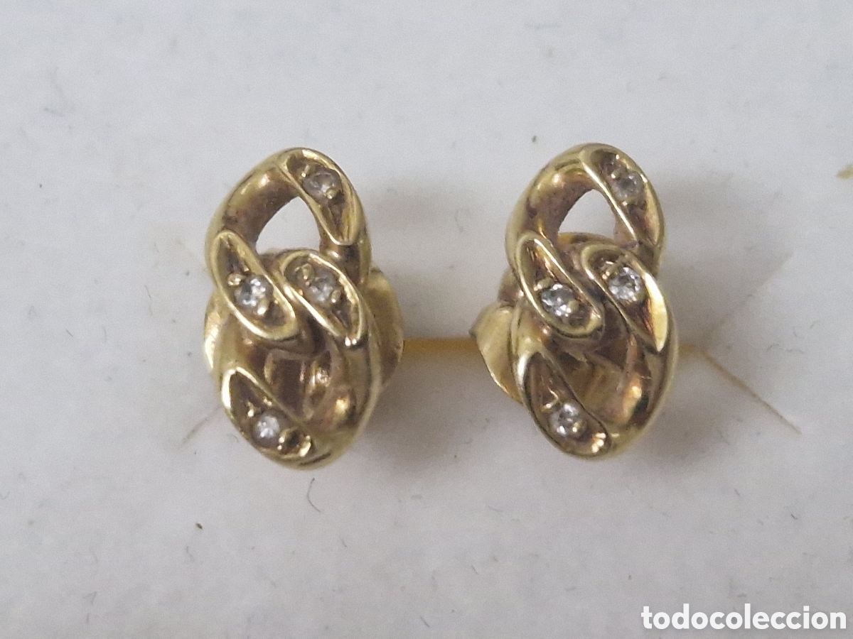 Joyeria: PENDIENTES ORO 18 K Y DIAMANTES - Foto 8