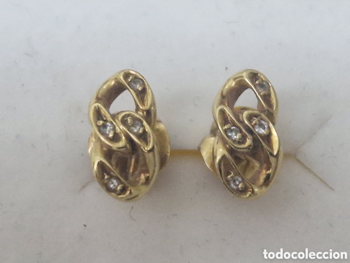 Joyeria: PENDIENTES ORO 18 K Y DIAMANTES - Foto 11