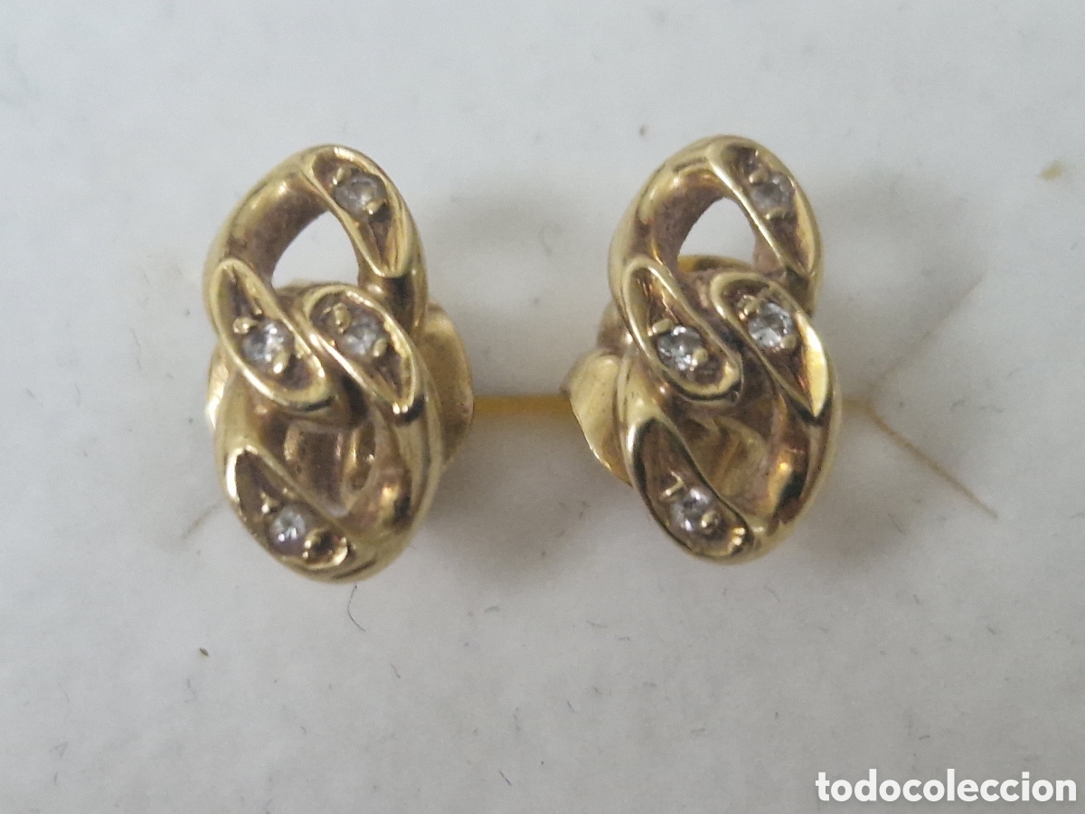 Joyeria: PENDIENTES ORO 18 K Y DIAMANTES - Foto 12