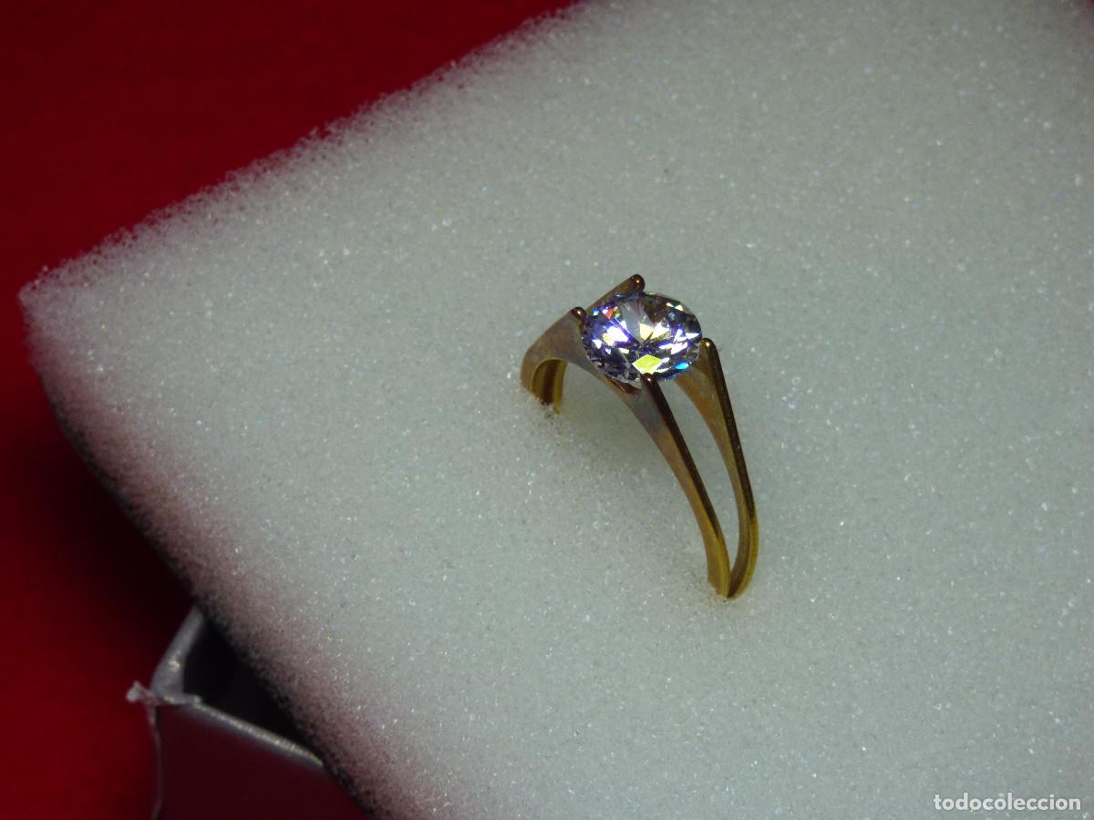 Joyeria: Anillo acero,con circonita. - Foto 2
