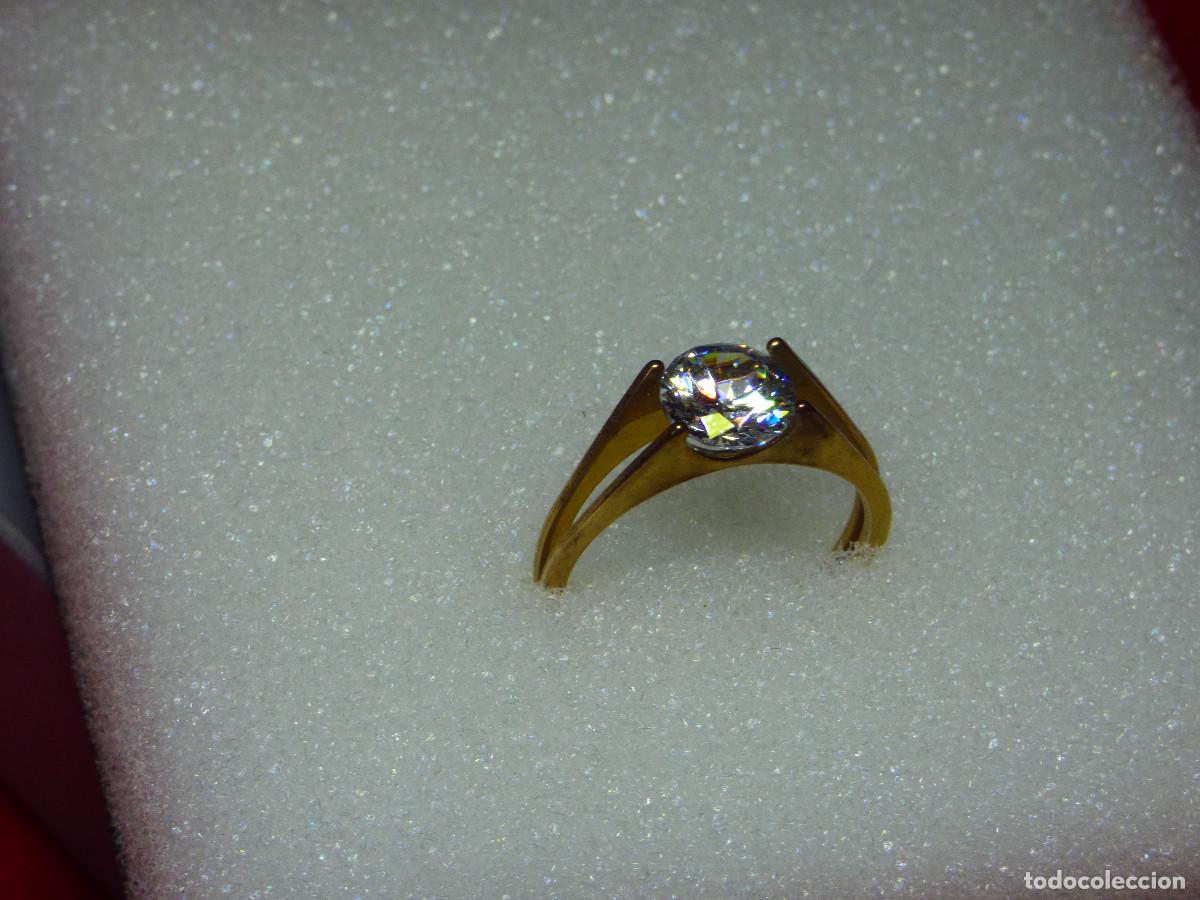Joyeria: Anillo acero,con circonita. - Foto 3